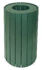  Recycled round trash container