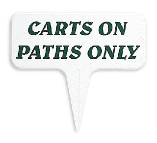 One-piece aluminum signs